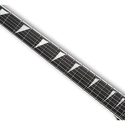 ESP E-II Arrow NT Electric Guitar - Burl Maple Nebula Black Burst image 3