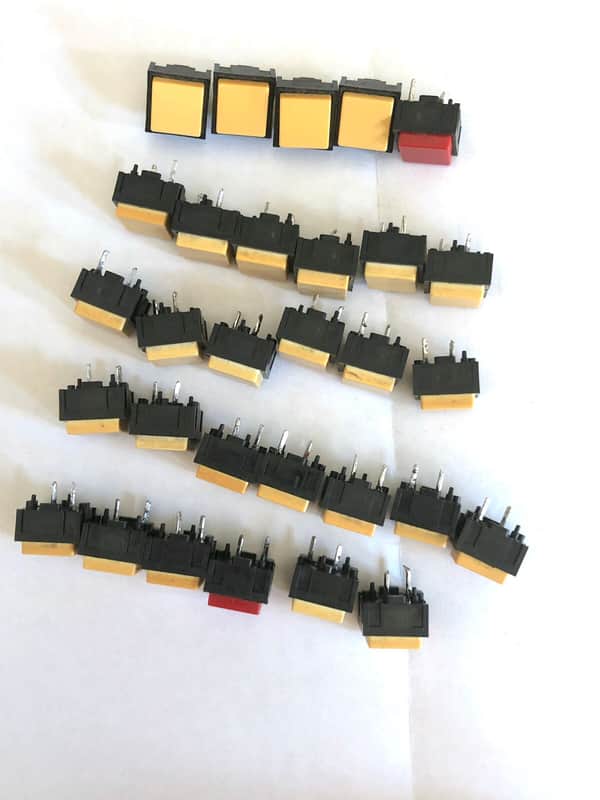 EMU SP 1200 Sampler Drum Machine replacement buttons set spare parts E-Mu SP1200 image 1