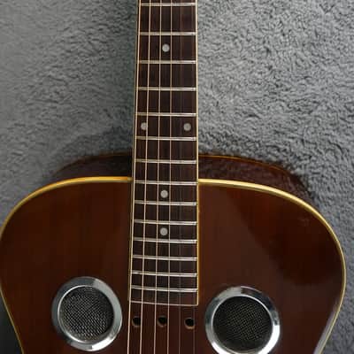 Suzuki Round Neck Resonator Style Acoustic Guitar w/ Gig Bag Japan image 8