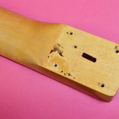 Vintage 1963 PRE-CBS Fender Jazzmaster Project Neck - Killer Tone Wood - Clay Dot RW Board! image 20