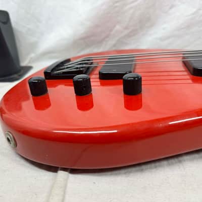 Gibson Bass IV 4-string Bass with Case 1987 - Red image 16
