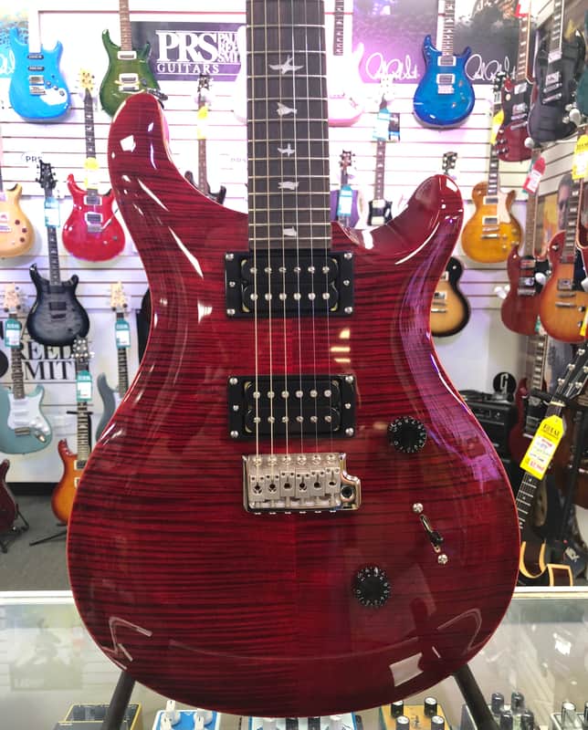 PRS SE Custom 24 Limited Edition Electric with Gigbag - Ruby image 1