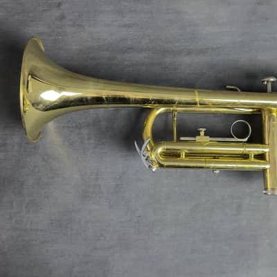 1980s-1990s Bach TR300H2 Bb Trumpet with original Hard Case image 10