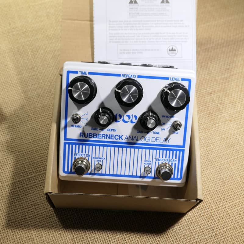 DigiTech Rubberneck analog delay tap tempo Effect Pedal Same Day Shipping #DC02 image 1