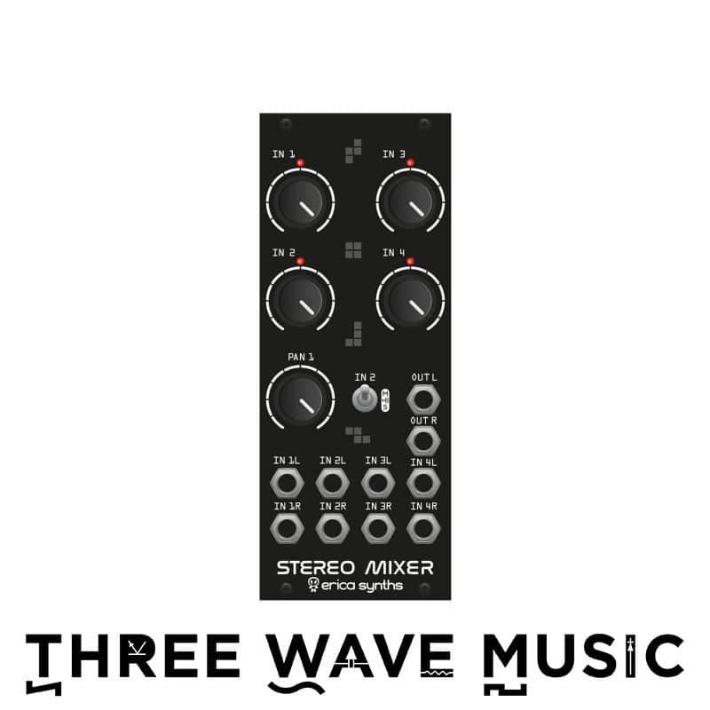 Erica Synths Drum Stereo Mixer [Three Wave Music] image 1