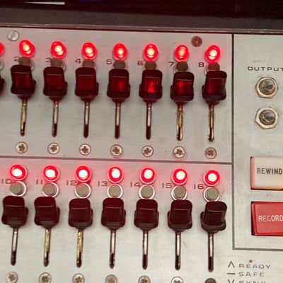 3M Model 56 Vintage Analog 2" 16 Track Tape Machine • Famous Background • Excellent Condition image 8
