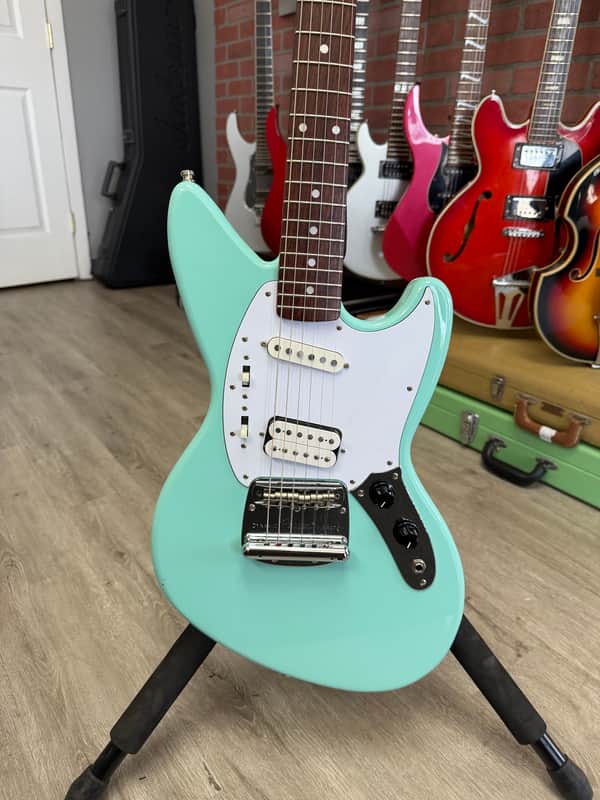 *1996 MIJ* Fender Jag-Stang MIJ Sonic Blue image 1