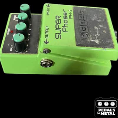 Boss PH-2 Super Phaser (Silver or Black Label) 1988 - 2000 - Green - X17885 image 4