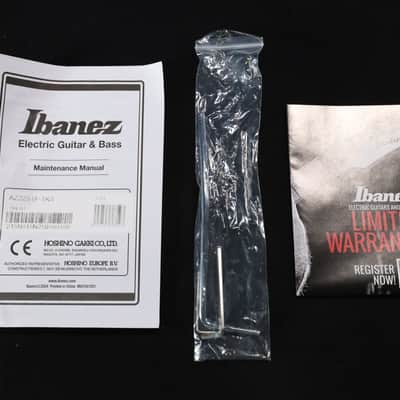 Ibanez AZ Standard 6str Electric Guitar Transparent Black Sunburst - AZ22S1FTKS 488 image 13
