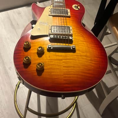 Gibson Custom Shop Historic R8 Les Paul Vintage Cherry Sunburst VOS Left Handed image 20