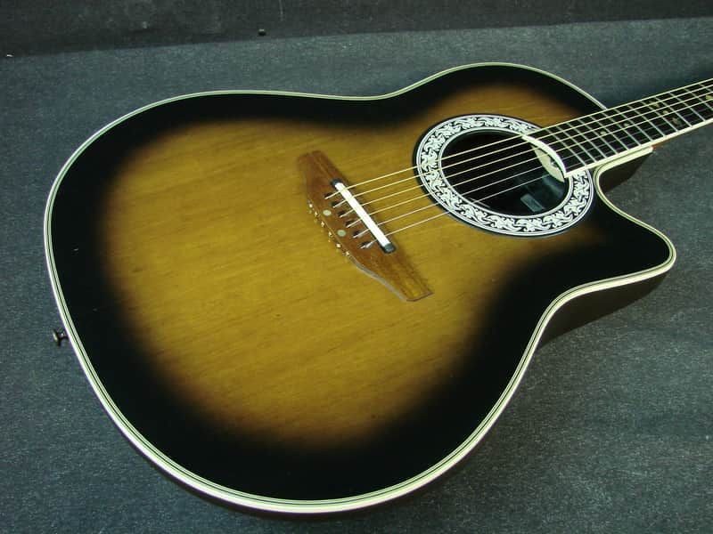 Ultra Series by Ovation Model 1528 Acoustic/Electric Shallow Back