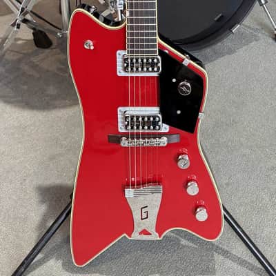 Gretsch G6199 Billy-Bo Jupiter Solid Body Electric Guitar w/ Case - Firebird Red (Pre-Owned) image 1