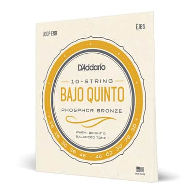 D'Addario EJ85 Bajo Quinto Strings image 2