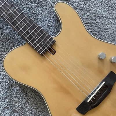 Custom Electric Classical Guitar, Spruce Top Body with Okoume Wood Neck, 22 Frets Rosewood Fingerboard image 4