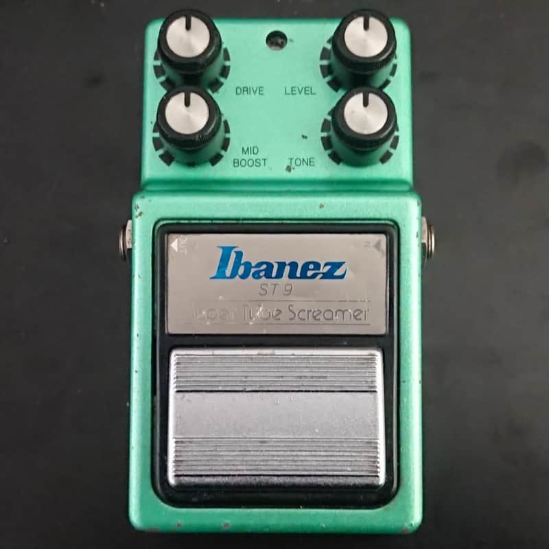 1984 - Rare - Vintage Ibanez ST9 Super Tube Screamer 1984 - Green image 1