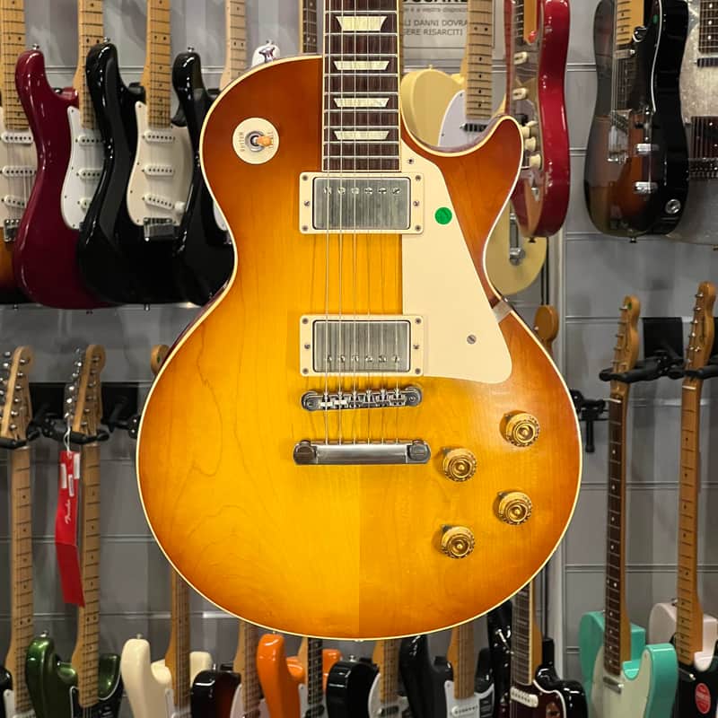 Gibson   Custom Shop R8 1958 Les Paul 58 Lemon Burst image 1
