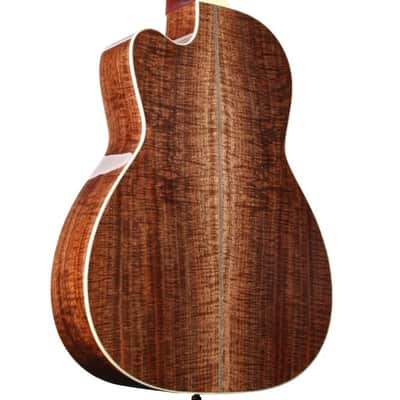 Santa Cruz OO Custom Cutaway Bearclaw Italian Spruce / Highly Figured Walnut #1255 image 3