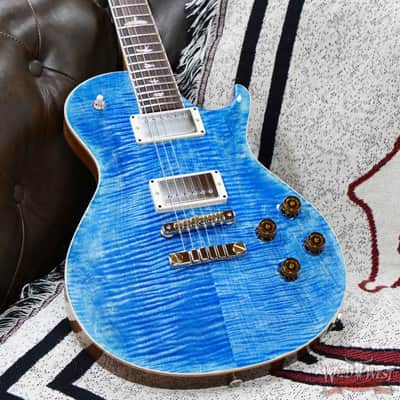 Paul Reed Smith PRS 2025 40th Anniversary McCarty SC56 Limited Edition Singlecut 594 Faded Blue Jean 7.95 lbs image 9