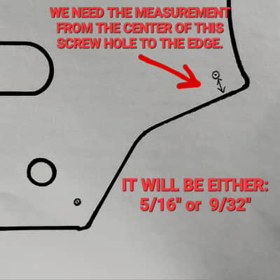 Replacement pickguard for Squier Bass VI Six String Bass - Many colors available! image 3