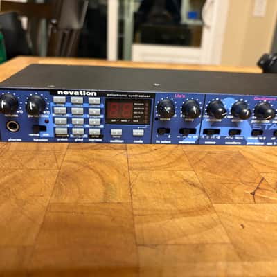 Novation A Station 8-Voice Rackmount Synthesizer 2001 - Blue- SERVICED image 13