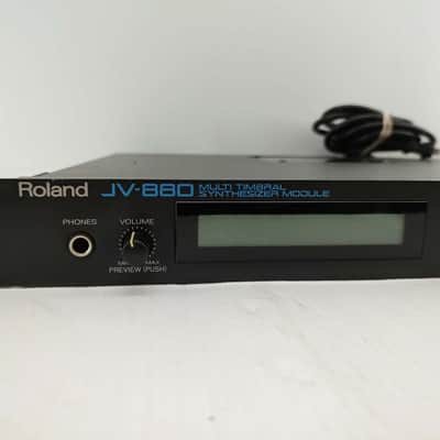 Roland JV-880 Multi Timbral Synthesizer Module 1992 - 1996 - Black image 2