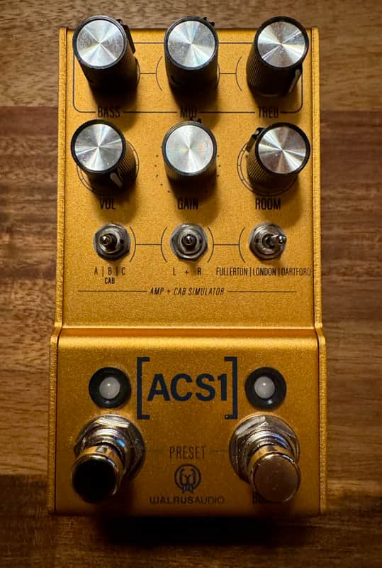 Walrus Audio Mako  ACS1 Amp + Cab Simulator 2021 - 2024 Gold image 1