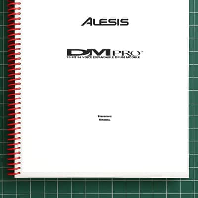 Alesis DM Pro — Reference Manual User Guide Instructions — 173 Pages — USA Made