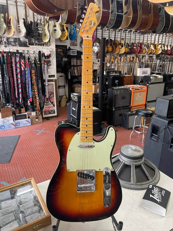 Welch Guitars Telecaster custom twang slinger - Sunburst image 1