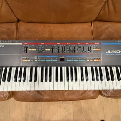 Roland Juno-106 61-Key Programmable Polyphonic Synthesizer 1984 - 1985 - Black