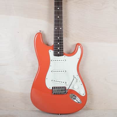 Fender Custom Shop 1960 Stratocaster 1997 John Page Fiesta Red w/ OHSC, COA, Case Candy image 4