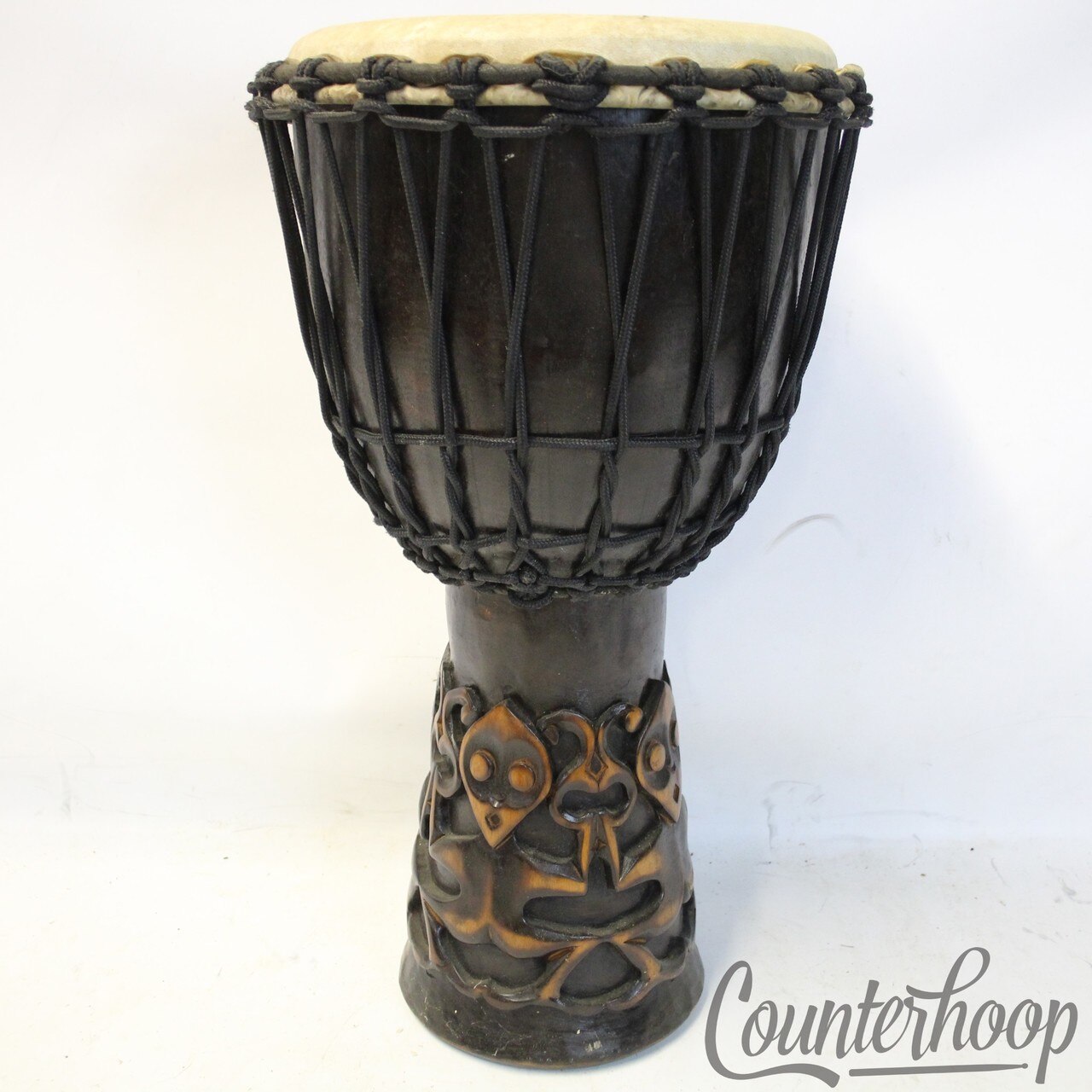Sageman Drums Djembe Bombocraft Tribal Solid Mahogany 24x12"Large Own The Groove — main photograph