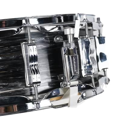 Ludwig 90th Anniversary Limited Edition Classic Maple Vintage Black Oyster Pearl Owned by Travis Barker image 15