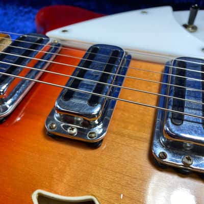 1966 Rickenbacker 375-6 - Fireglo - Includes Hardshell Case image 11