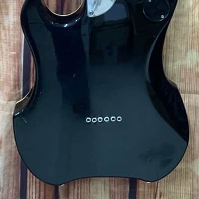 RARE 2006 ZZ Ryder Model ME3/BK Empire Electric Guitar in black w/ Gig Bag image 9
