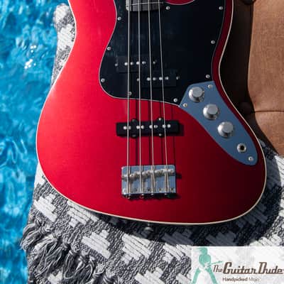 Fender AJB Aerodyne Jazz Bass w Matching Headstock - Made in Japan - Pro Set Up w Perfect Frets/Action/Intonation! image 2