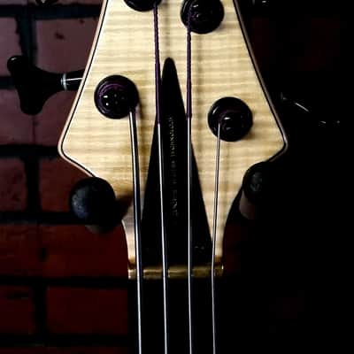 TUNE WB4-FM semi-hollow fretless bass image 5