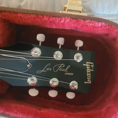 Gibson Les Paul Junior 2024 - Ebony/ Tortise image 2