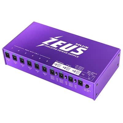 NuX Zeus 10 output Isolated Power Supply for Pedalboard w/ FREE Same Day Shipping image 7