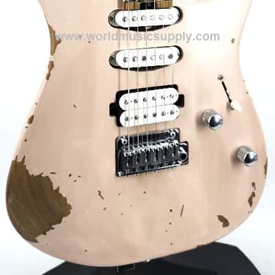 Charvel Charvel Pro-Mod Rick Graham Signature DK24 2PT - Worn Shell Pink Serial#: MC25005193 image 2