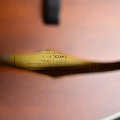 Eastman MD305L Left-Handed A-Style Acoustic Mandolin with Gig Bag image 14