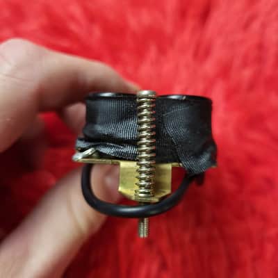 Unknown Brand Humbucker - Possibly 1980's - 2020's - Black - Double Slug - 8.59K - Ceramic Magnet image 5