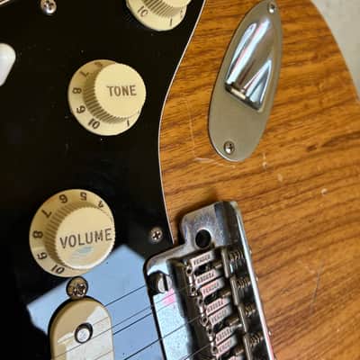 Fender Limited Edition American 70s CBS Big Headstock Professional Stratocaster with Rosewood Neck - Aged Natural Full Rosewood neck. image 8