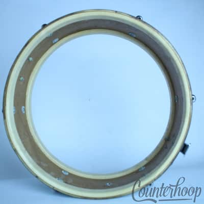 *Slingerland Deluxe 14x5.5"Snare Drum SBP 3Ply Vintage 60s Chrome Brass Rims COB image 10