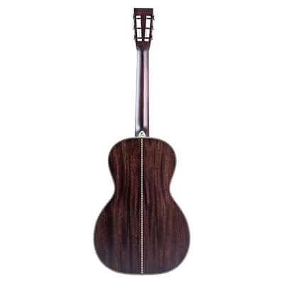 Washburn Victorian Parlor Acoustic Guitar, Vintage Brown image 10