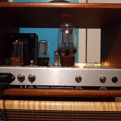 Emery Sound STEREO Superbaby guitar amp Use over 54 different tubes change your sound. Custom image 9