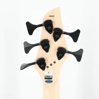 Dingwall Combustion 3X 5-String Multi-Scale Bass - 3-Pickup Quilt Top Whalepoolburst w/Maple Fretboard image 8