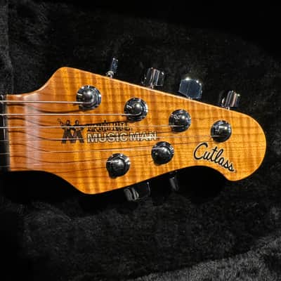 Ernie Ball Music Man Cutlass RS SSS 2022 - Vintage Tobacco image 5