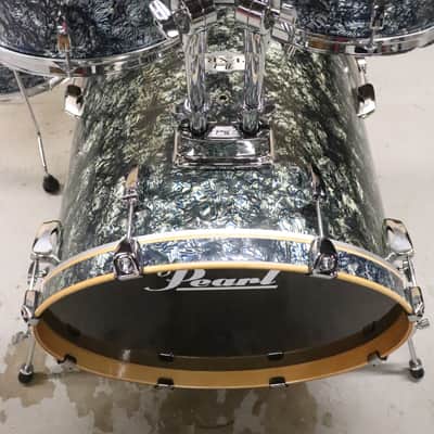 Pearl Export EXR Limited Edition 4pc Drum Kit Set - Blue Prism 22/16/13/12" image 3