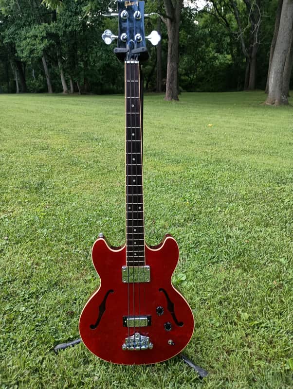 2013 Gibson Midtown Standard Bass - Transparent Cherry image 1