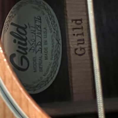Guild USA D-50 1980 Natural image 3